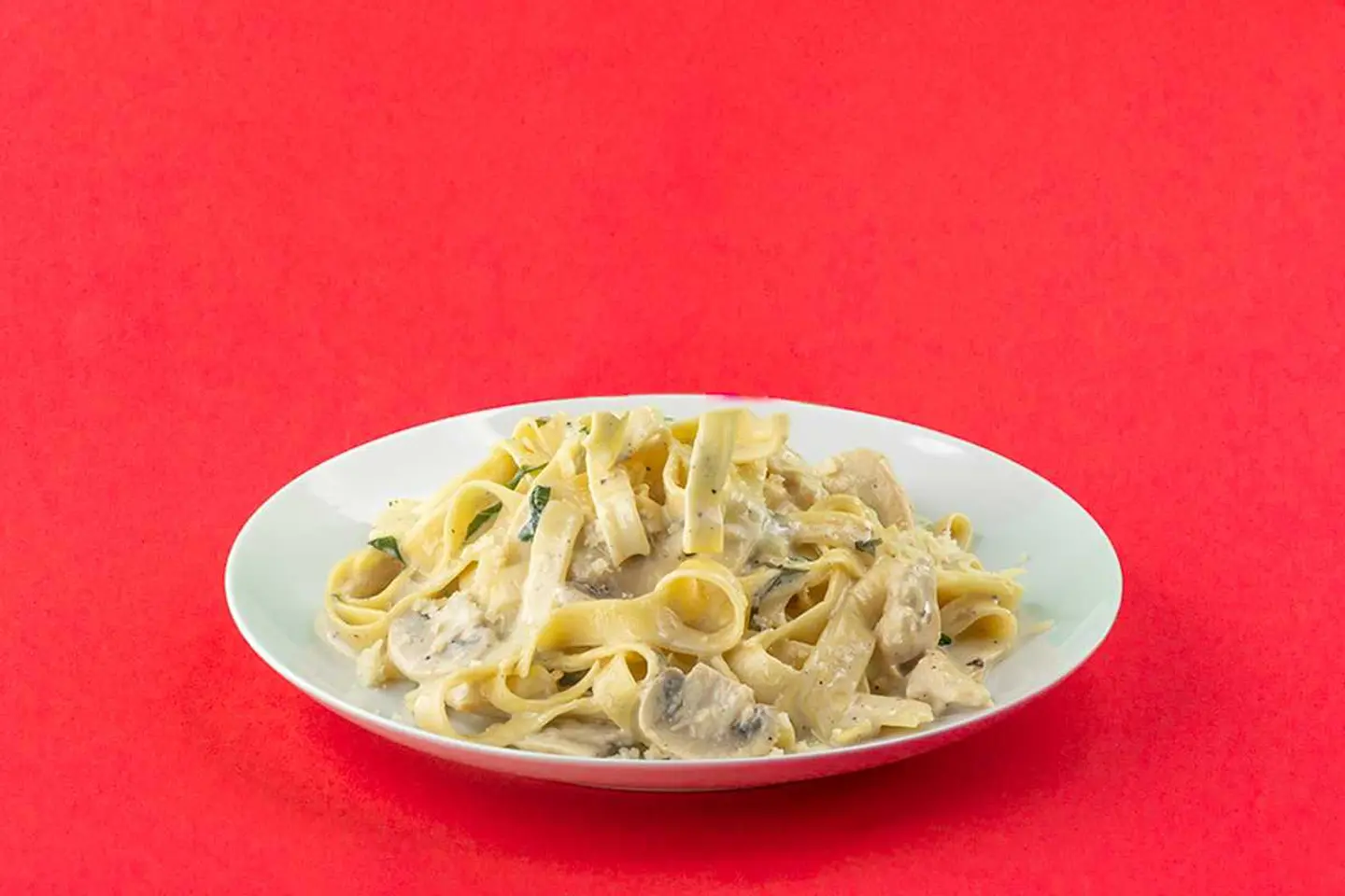 Chicken Alfredo Tagliatelle