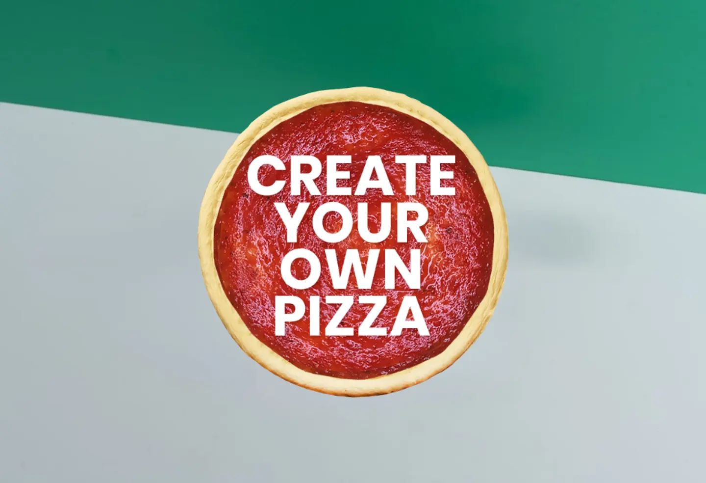 بيتزا على كيفك حجم صغير