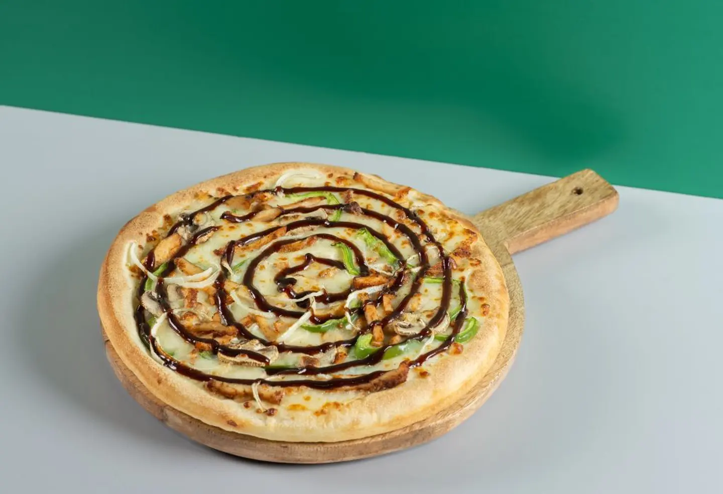 بيتزا دجاج باربكيو