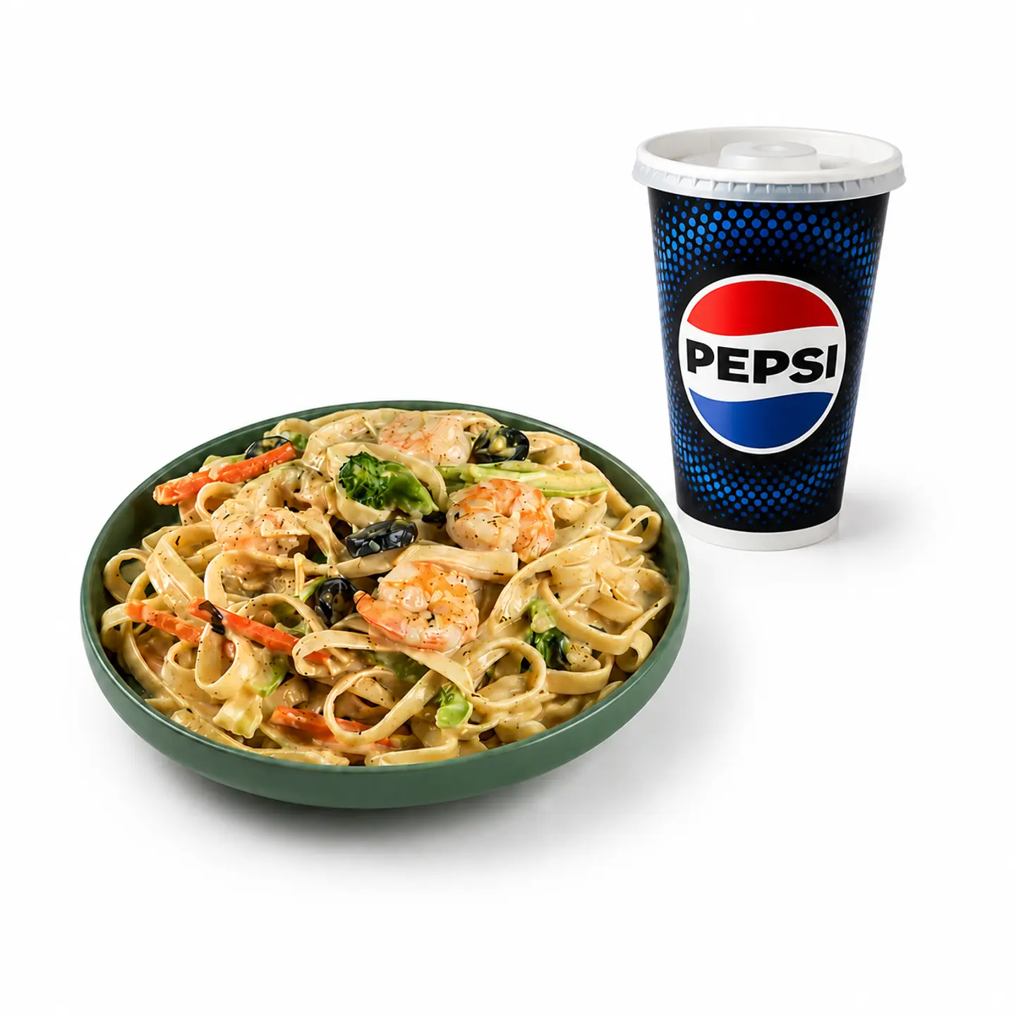 Shrimp Pasta Combo