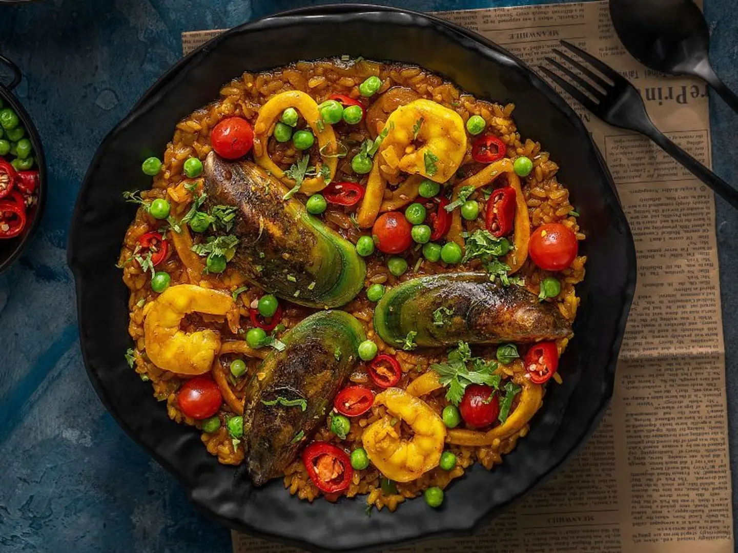 Seafood Paella