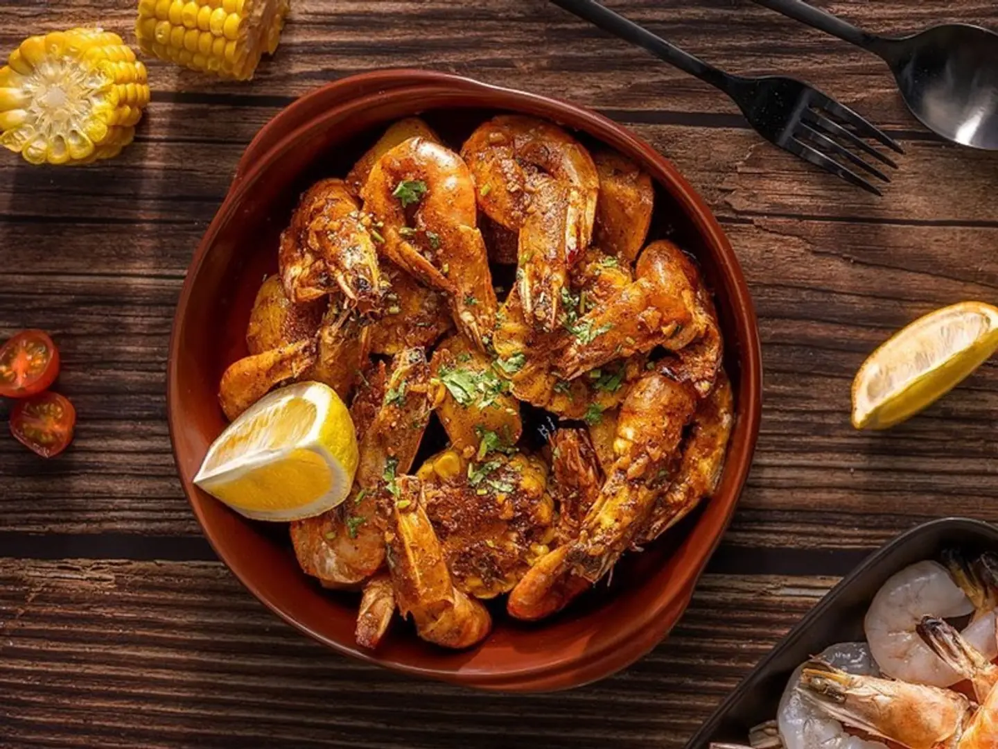 سلة جمبري كامل دبل