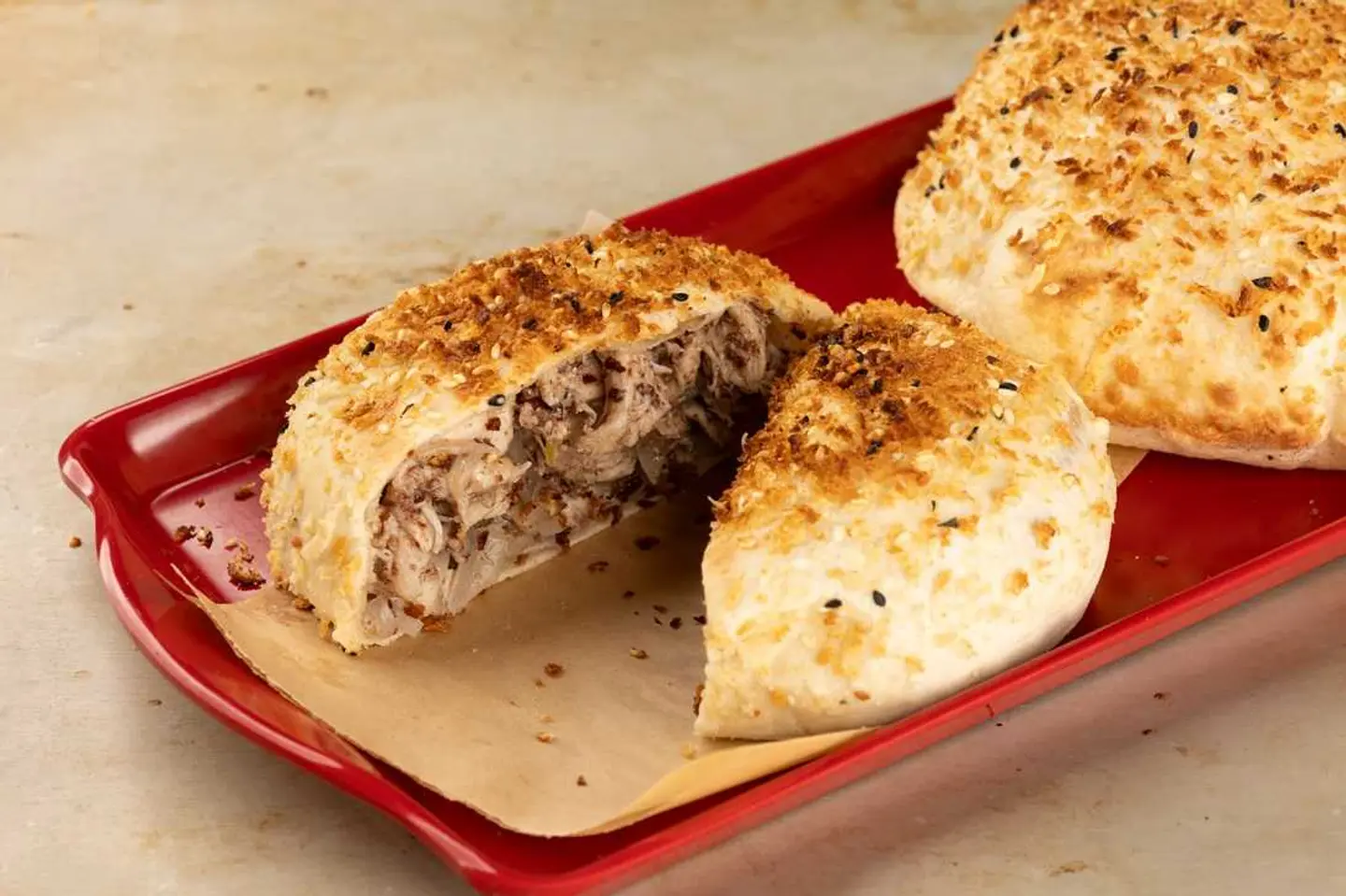 Chicken Musakhan Burger