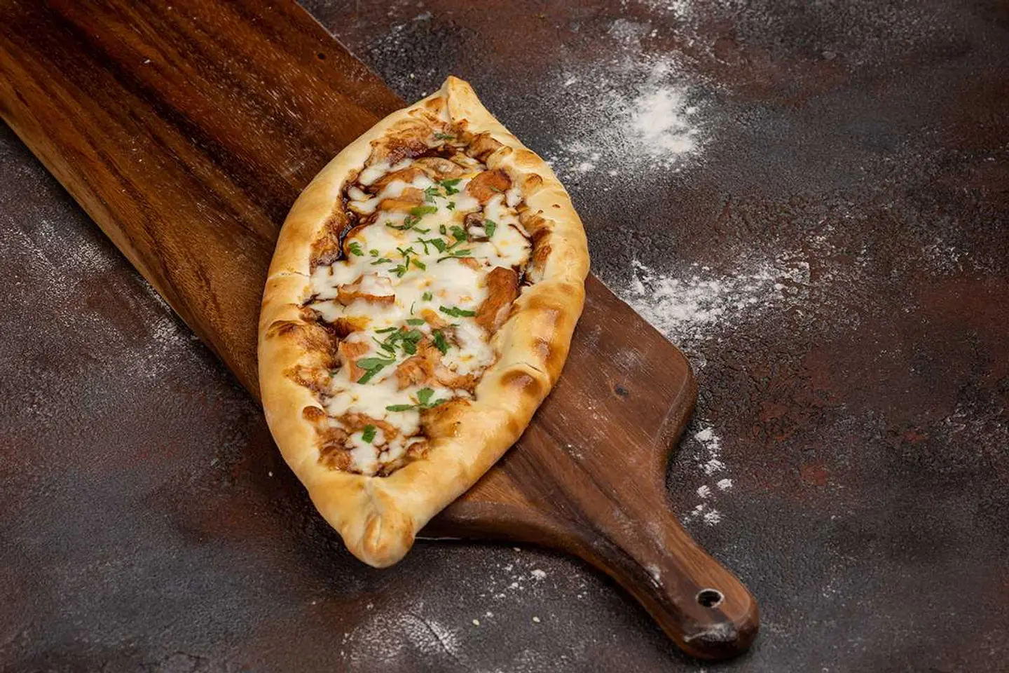 فطيرة باربكيو دجاج