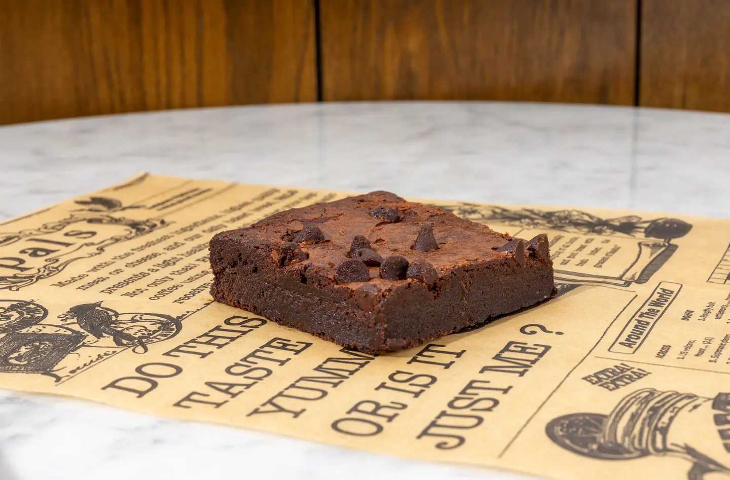 Fudgy Brownie Slice