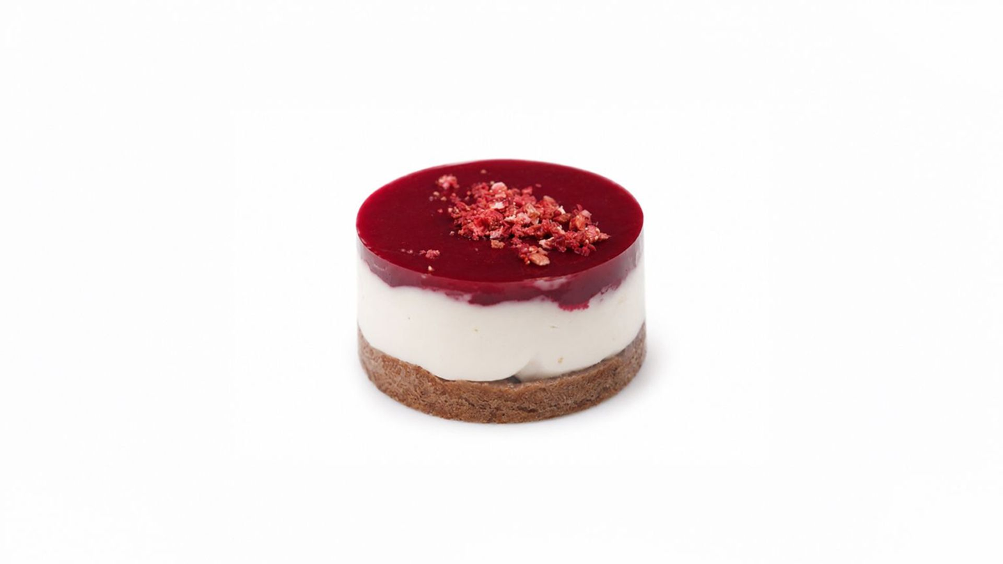 Strawberry Caramel Cheesecake