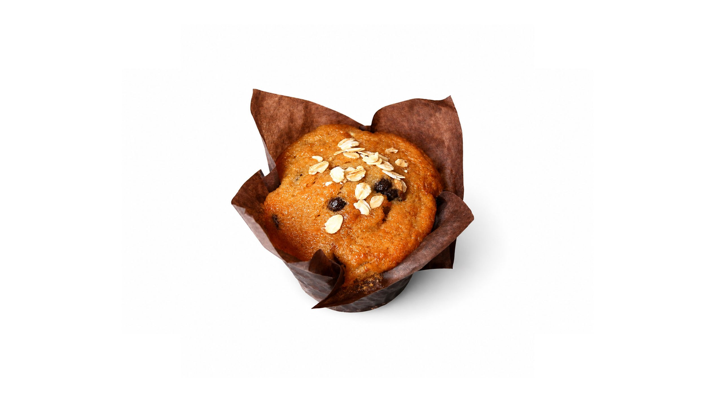 Banana And Choc Chip Muffin