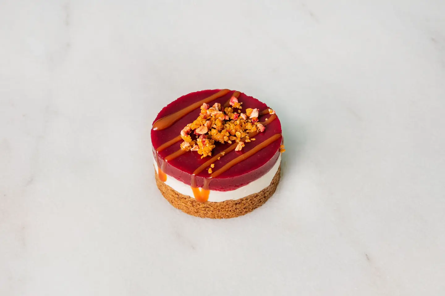 Strawberry Caramel Cheesecake(New)