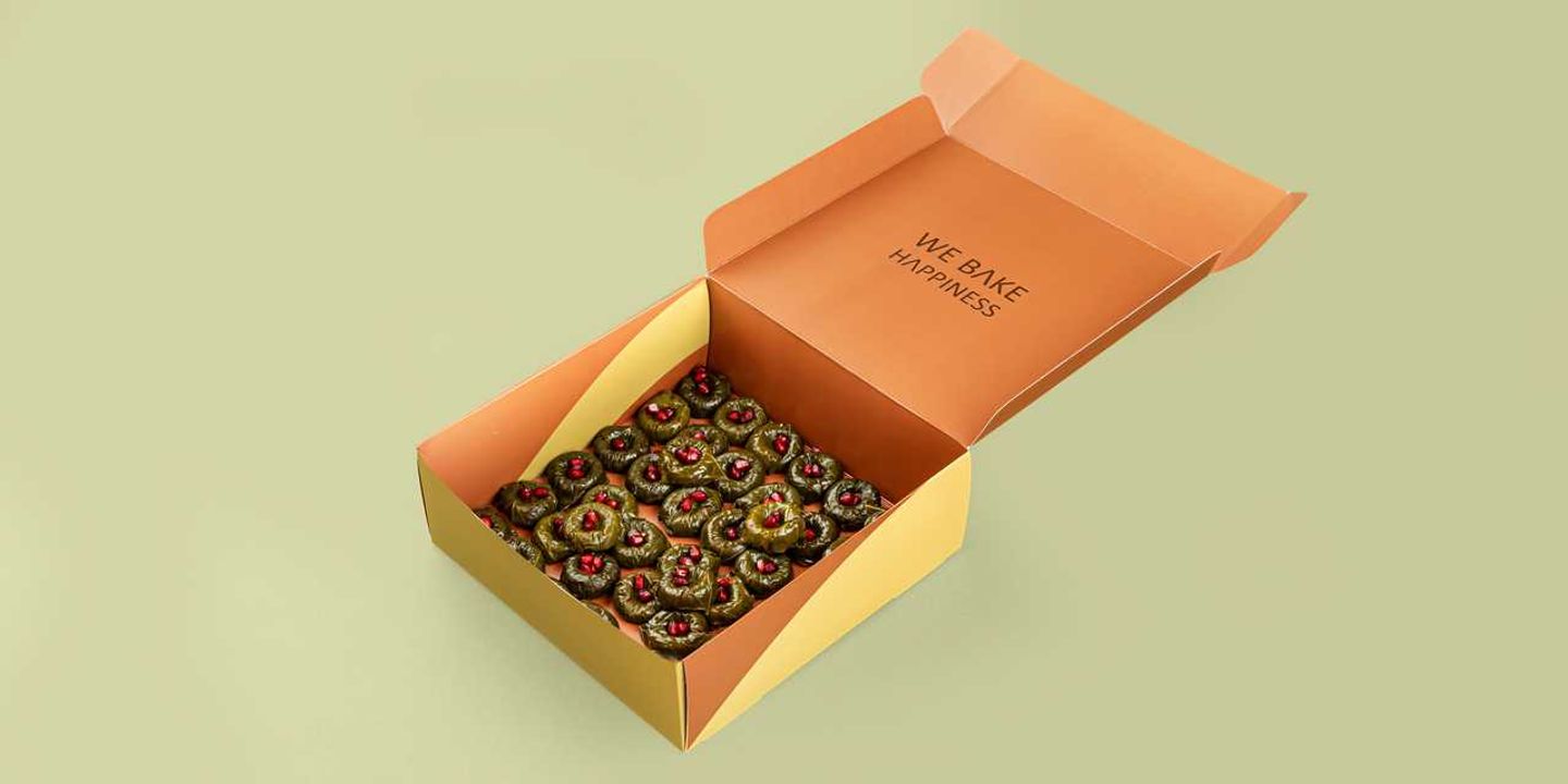 Grape Leaves Box   Small