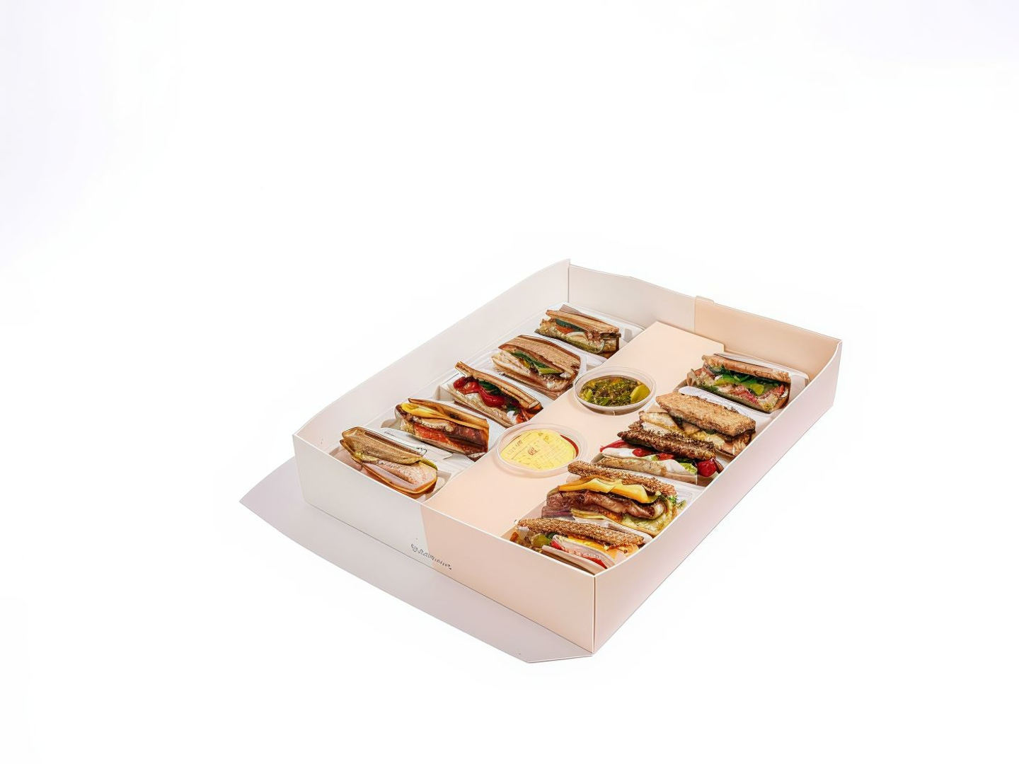 Panini Sandwiches Box