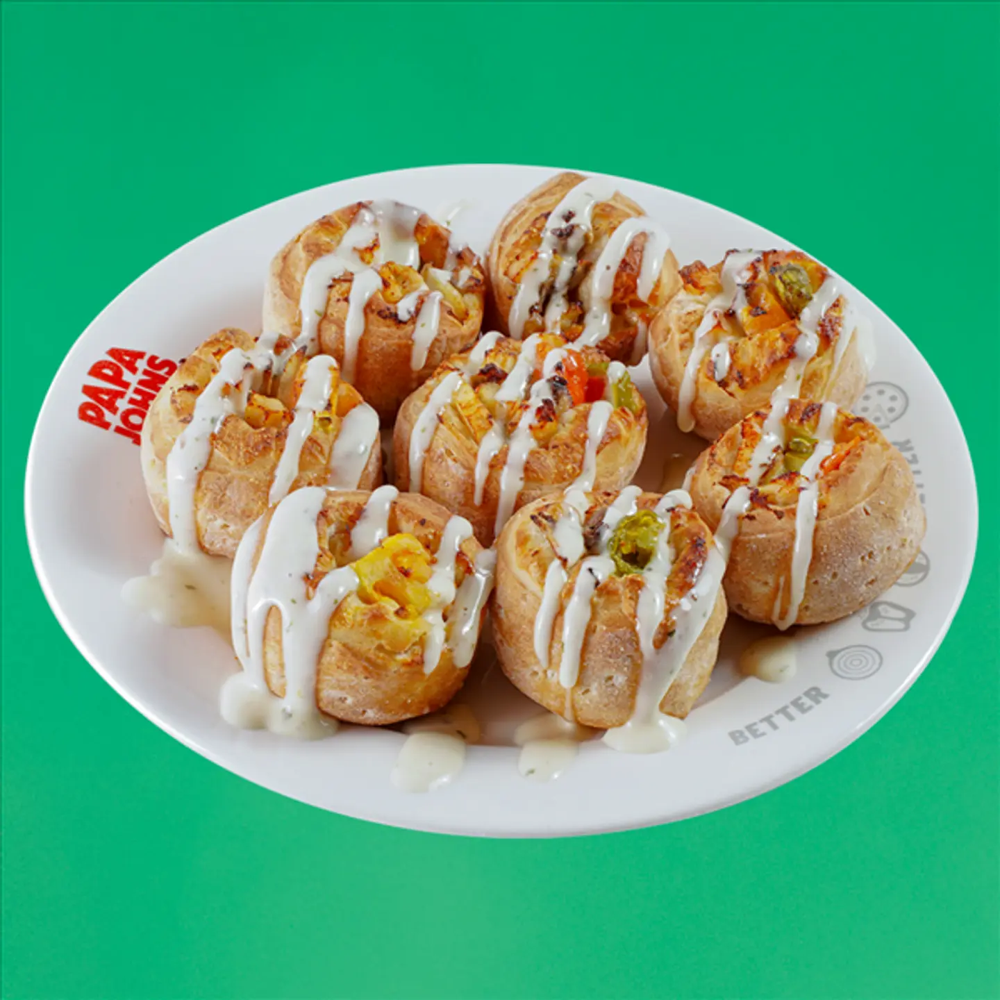 Spicy Chicken Ranch Rolls