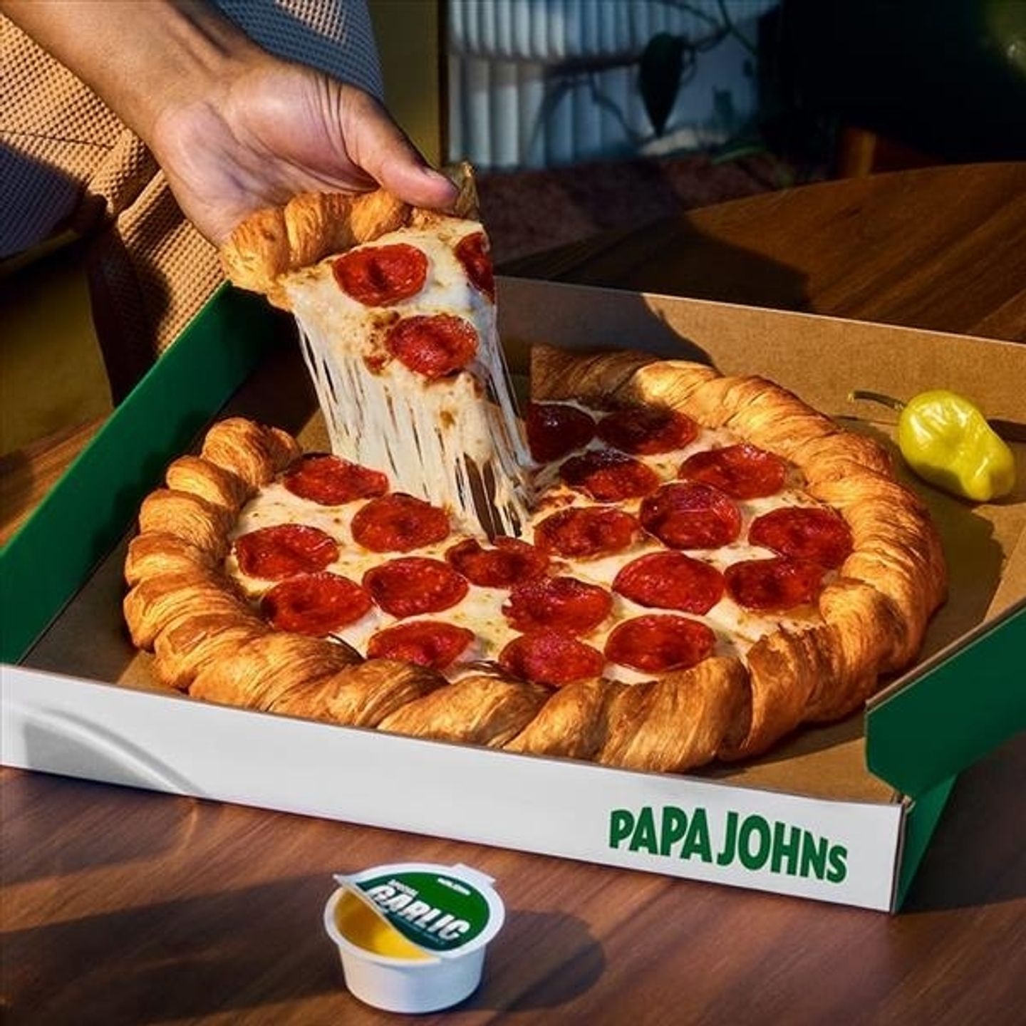 Croissant Pizza