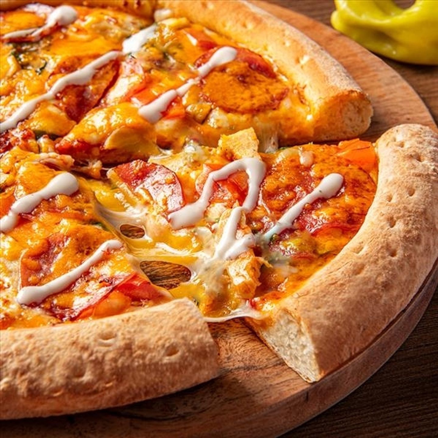 Cheddar Chicken Club Large