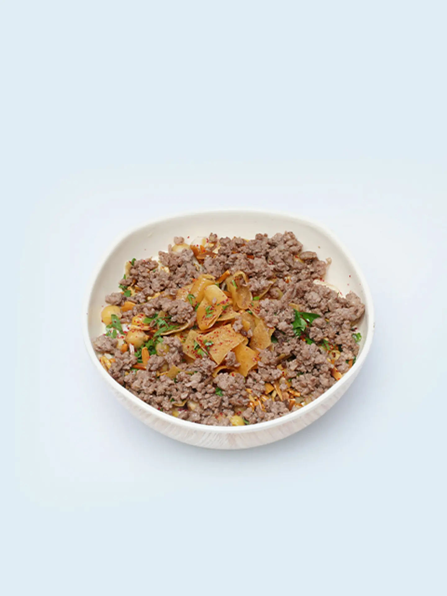 Hummus And Meat Fattah Small