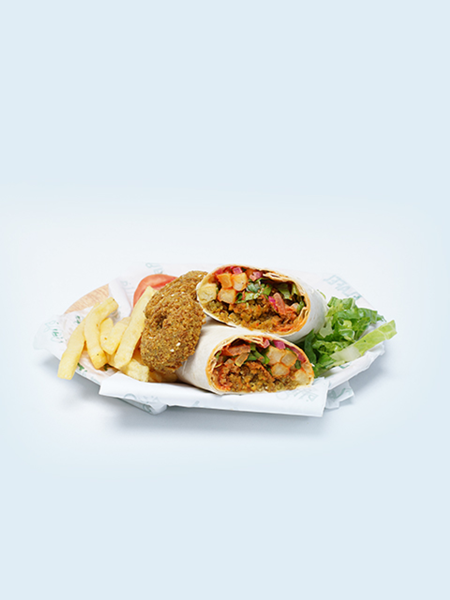 Saj Falafel Sandwich
