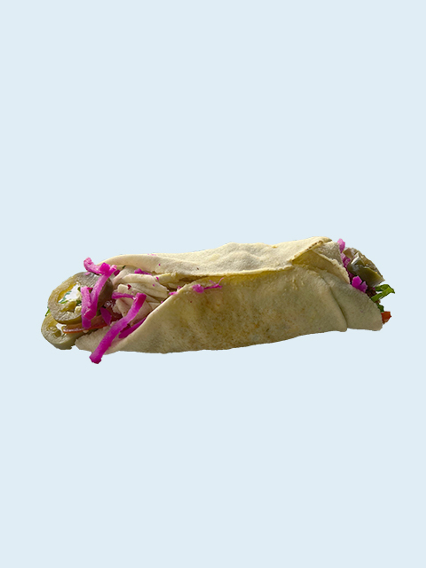 Jalapeno Falafel Sandwich