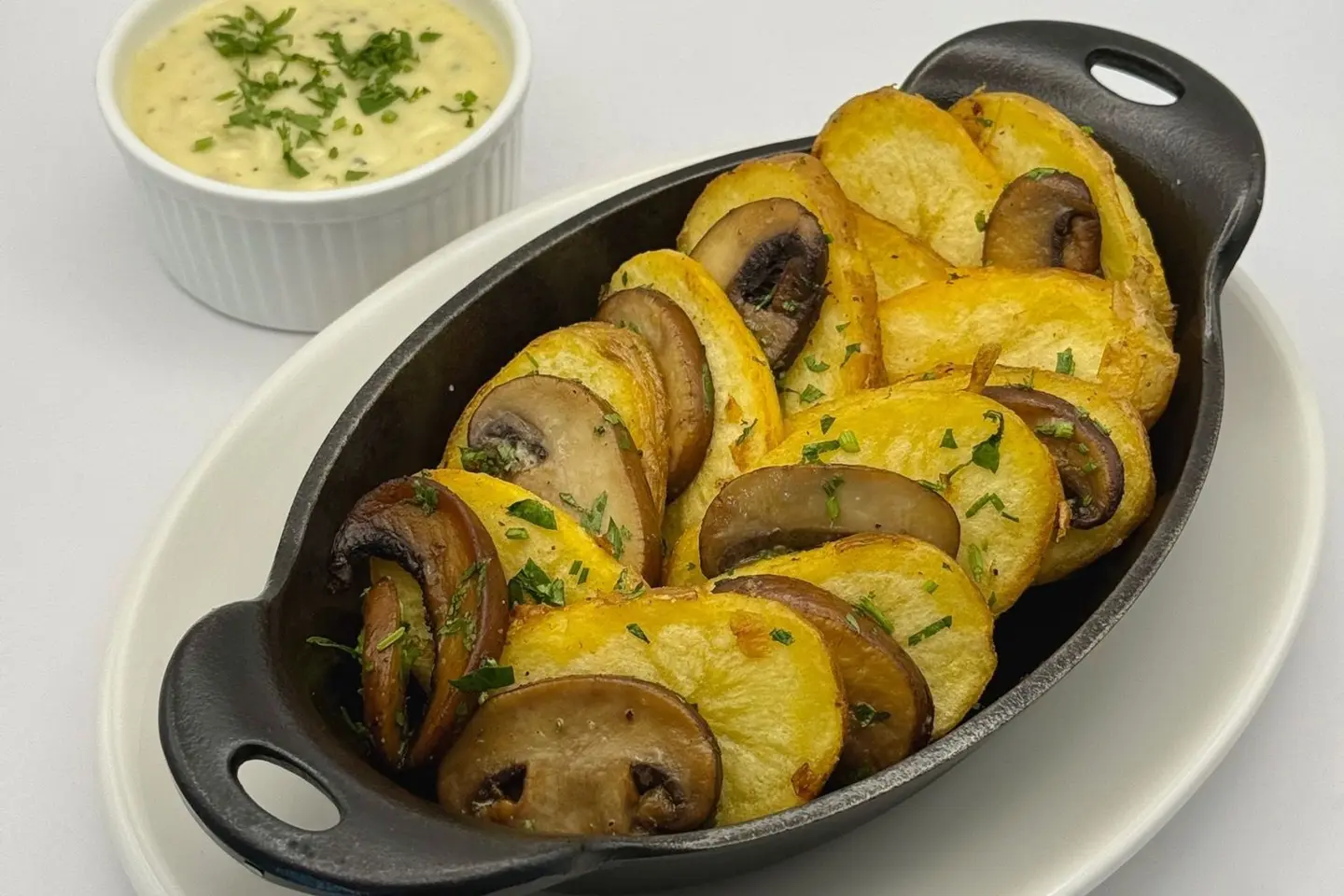 الفطر والبطاطا