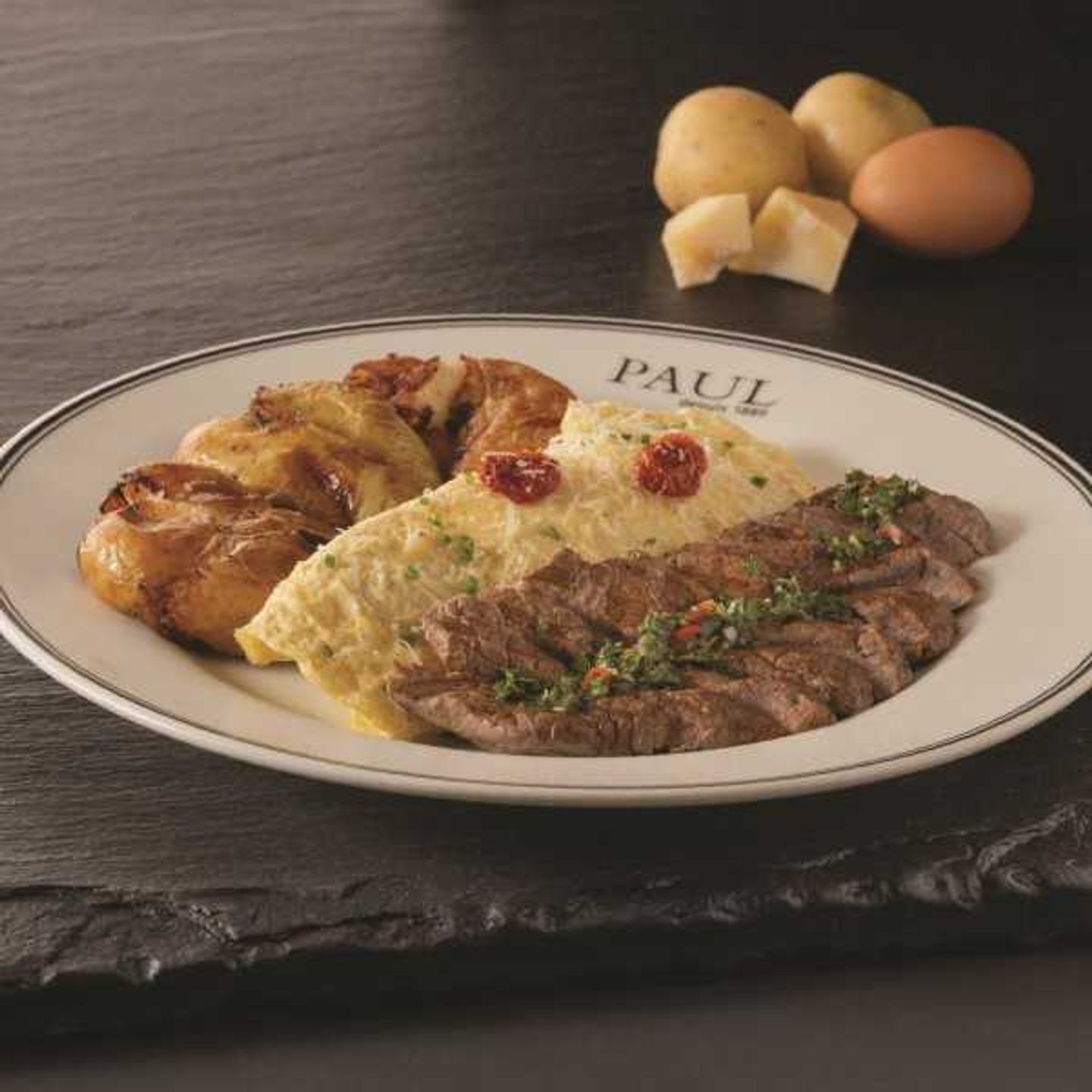 Filet Mignon & Parmesan Omelette