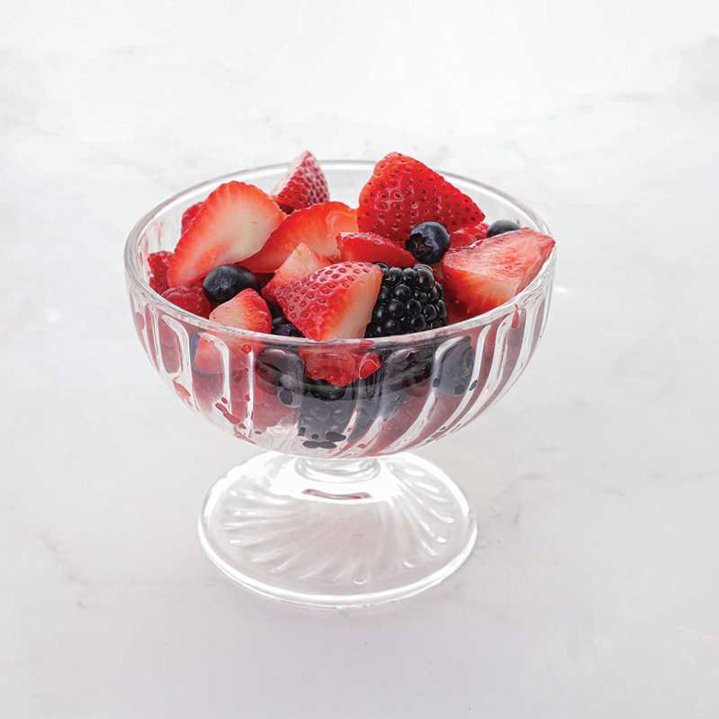 Red Fruits And Berries Salad