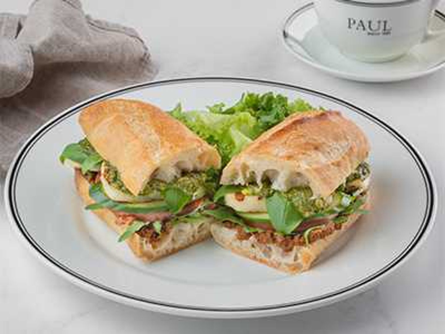 Halloumi Pesto Sandwich