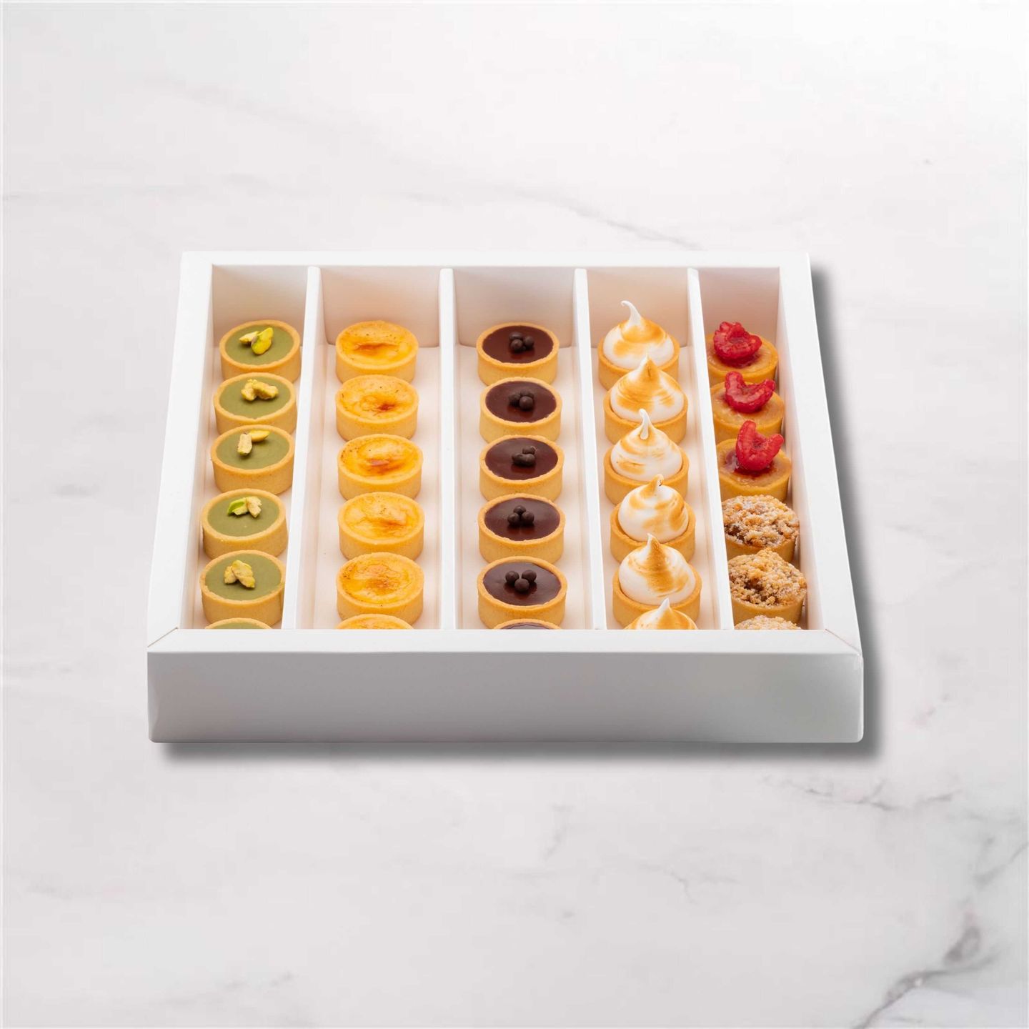 Mini Tarts Box   30 Pcs