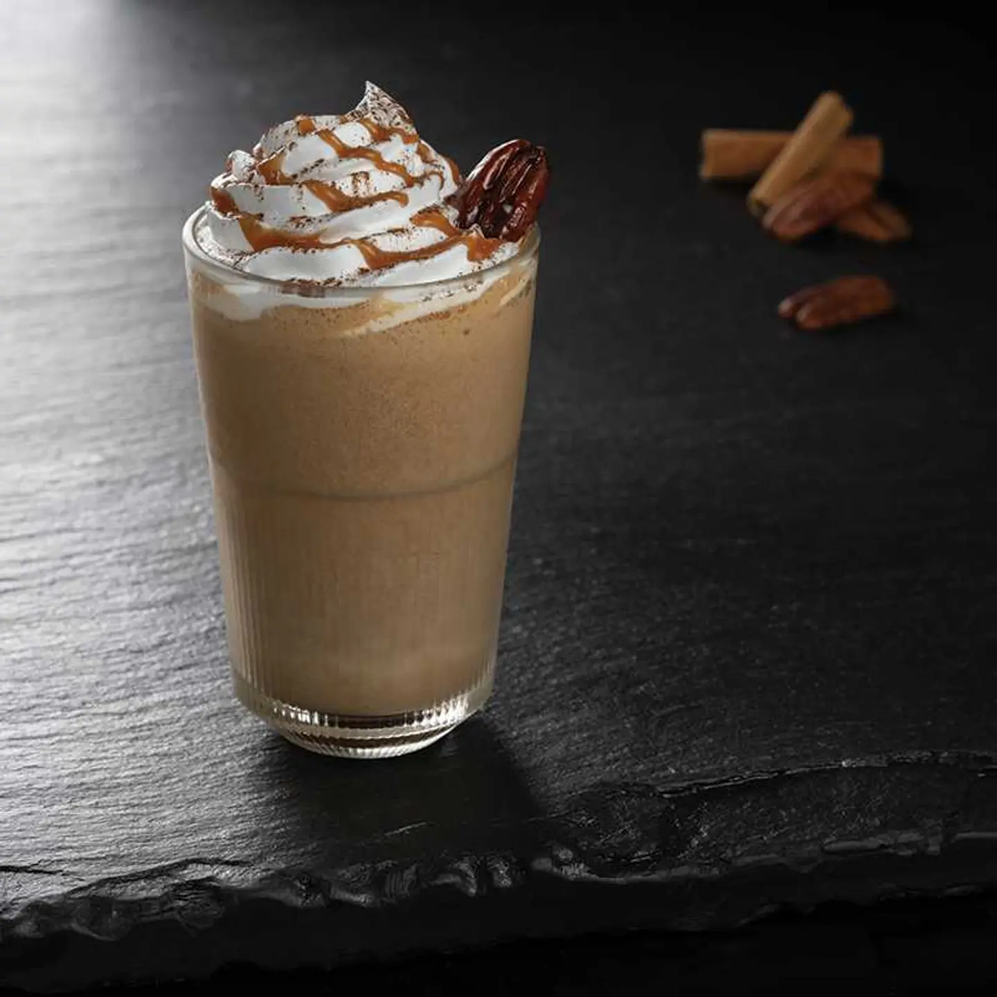 Caramel Pecan Spice Frappe
