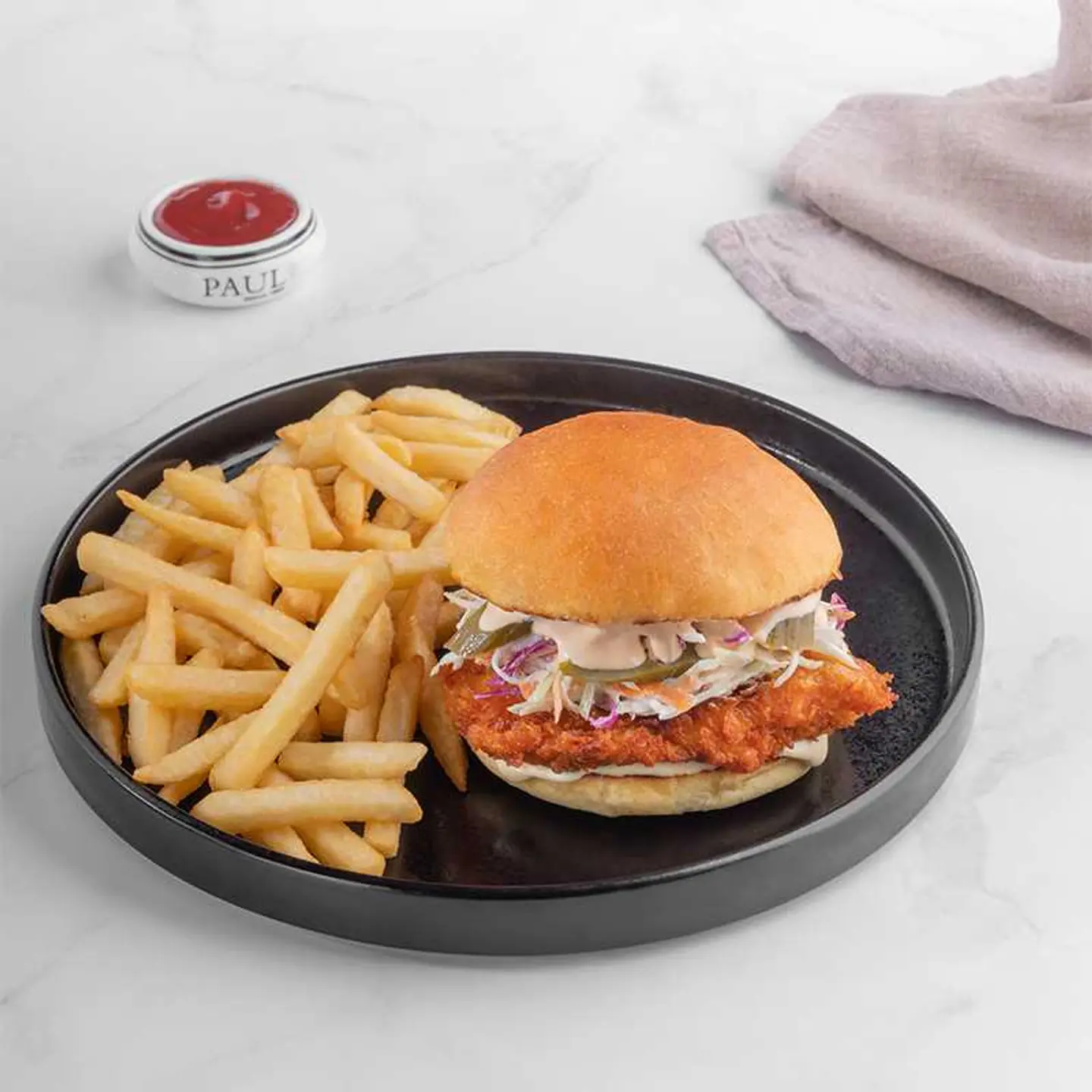 اشترى برجر كرانشى سلو والثانى مجانا