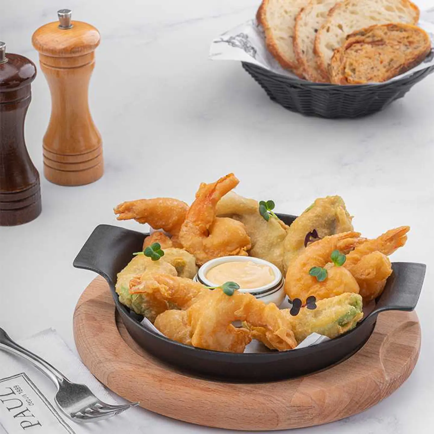 Avocado Shrimp Basket