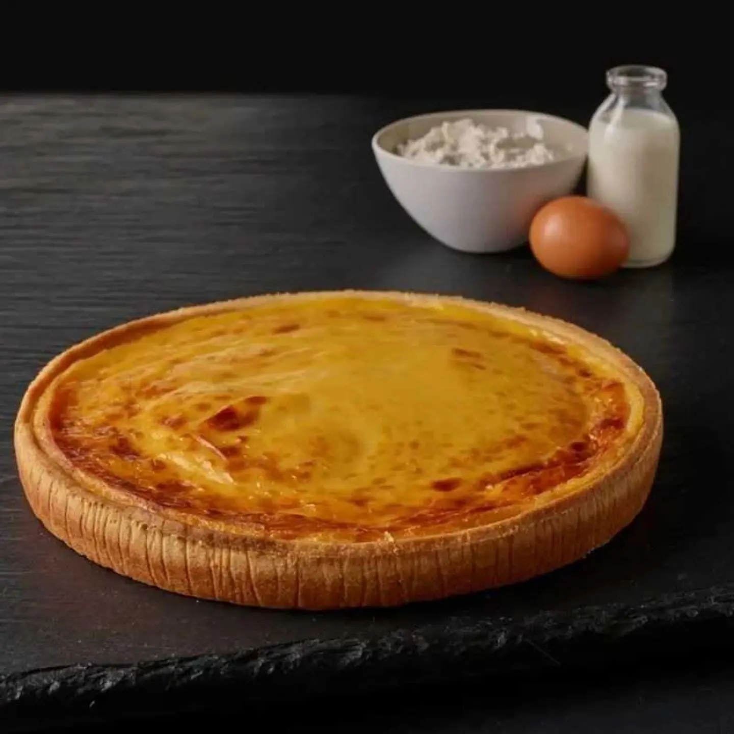 Flan Nature 28 Cm