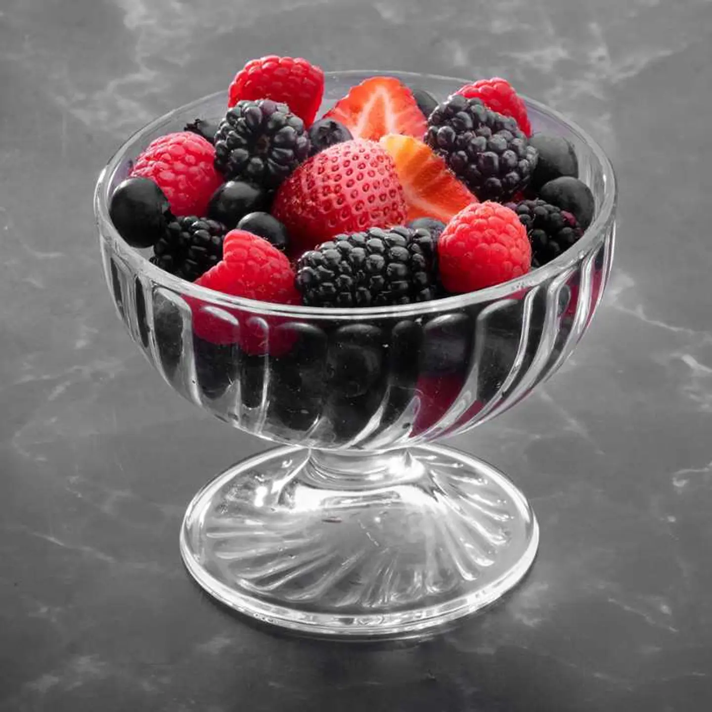 Red Fruits And Berries Salad