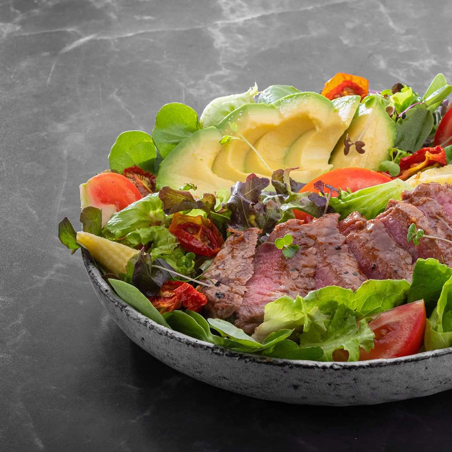 Bbq Steak And Avocado Salad