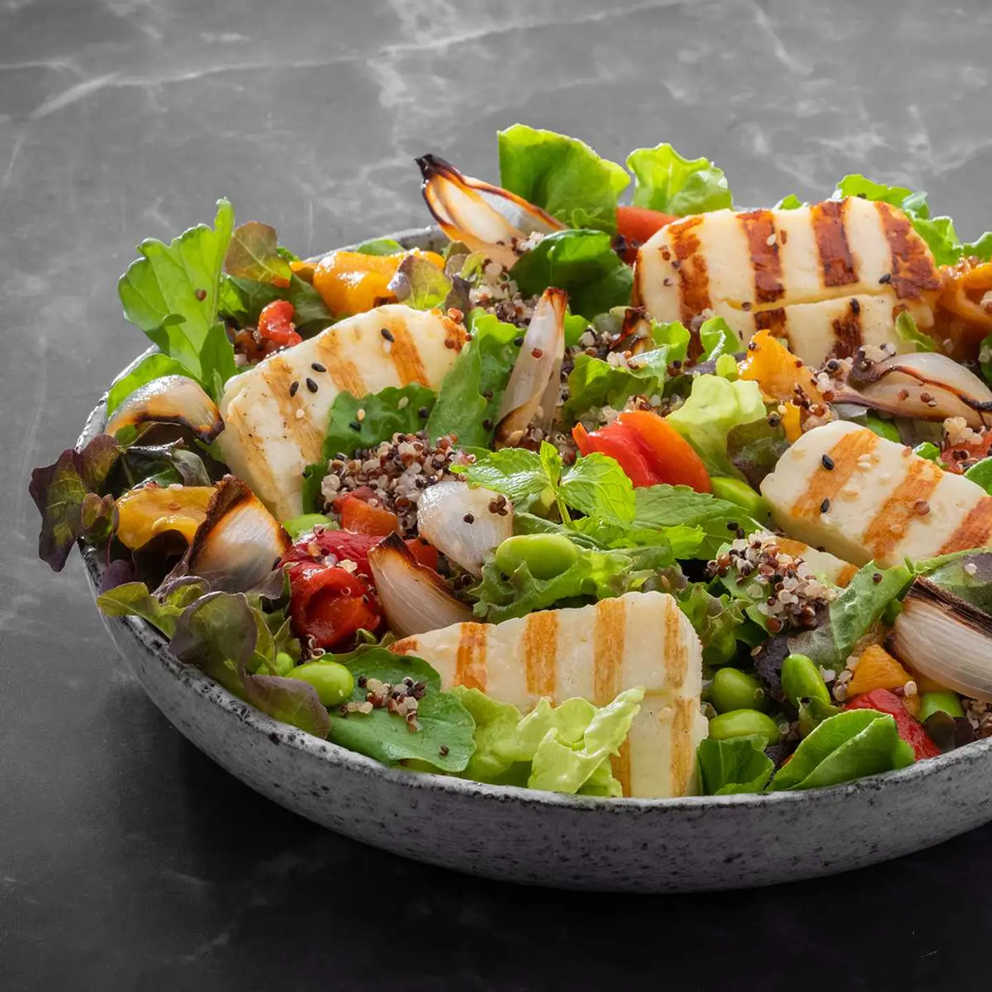 Halloumi Quinoa Salad