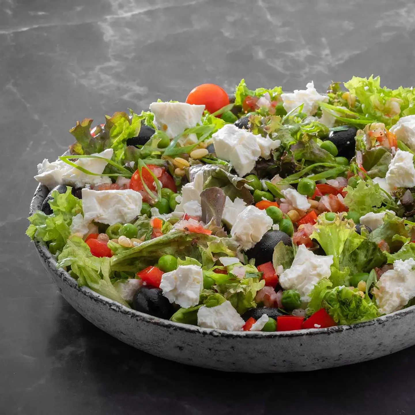 سلطة الشعير و الفيتا