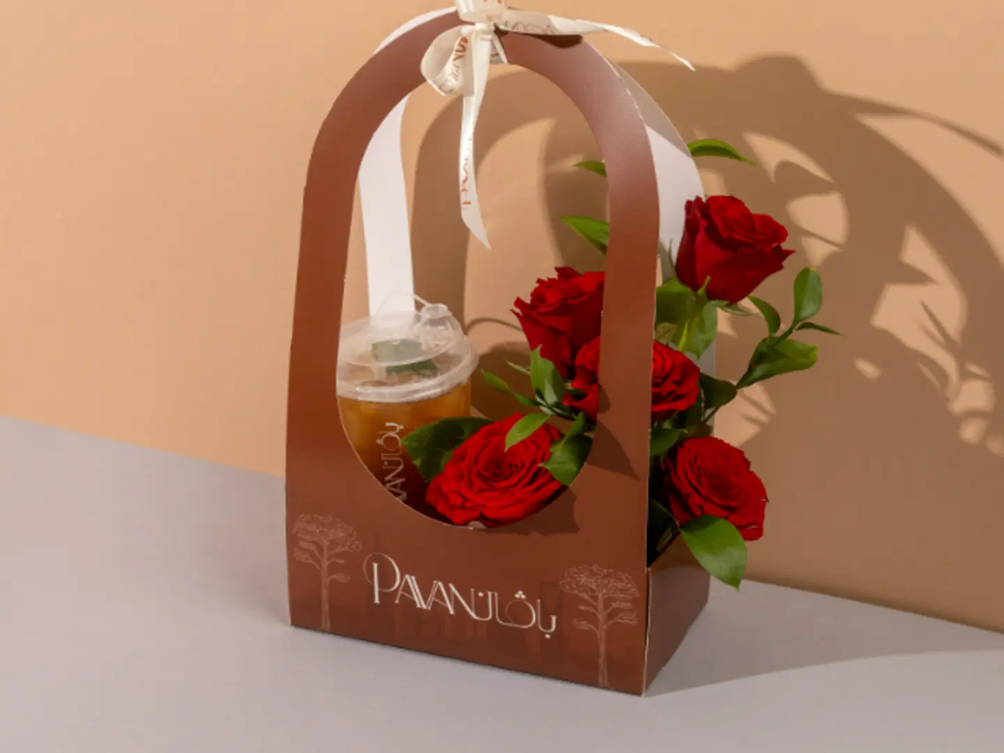 Roses & Drink Holder