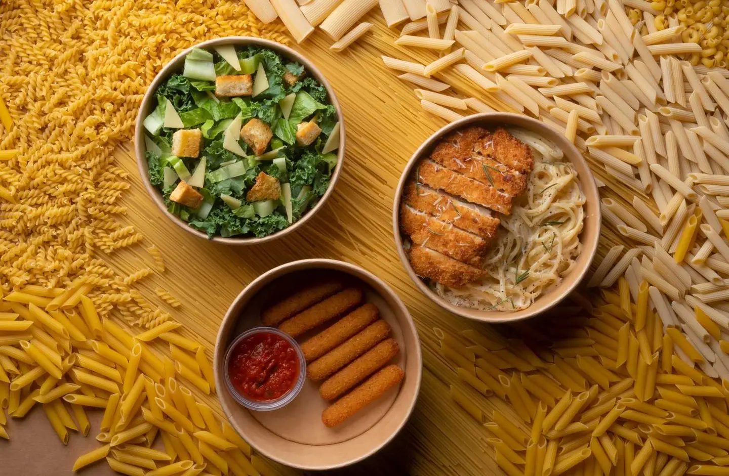 Salad, Starter & Main Combo