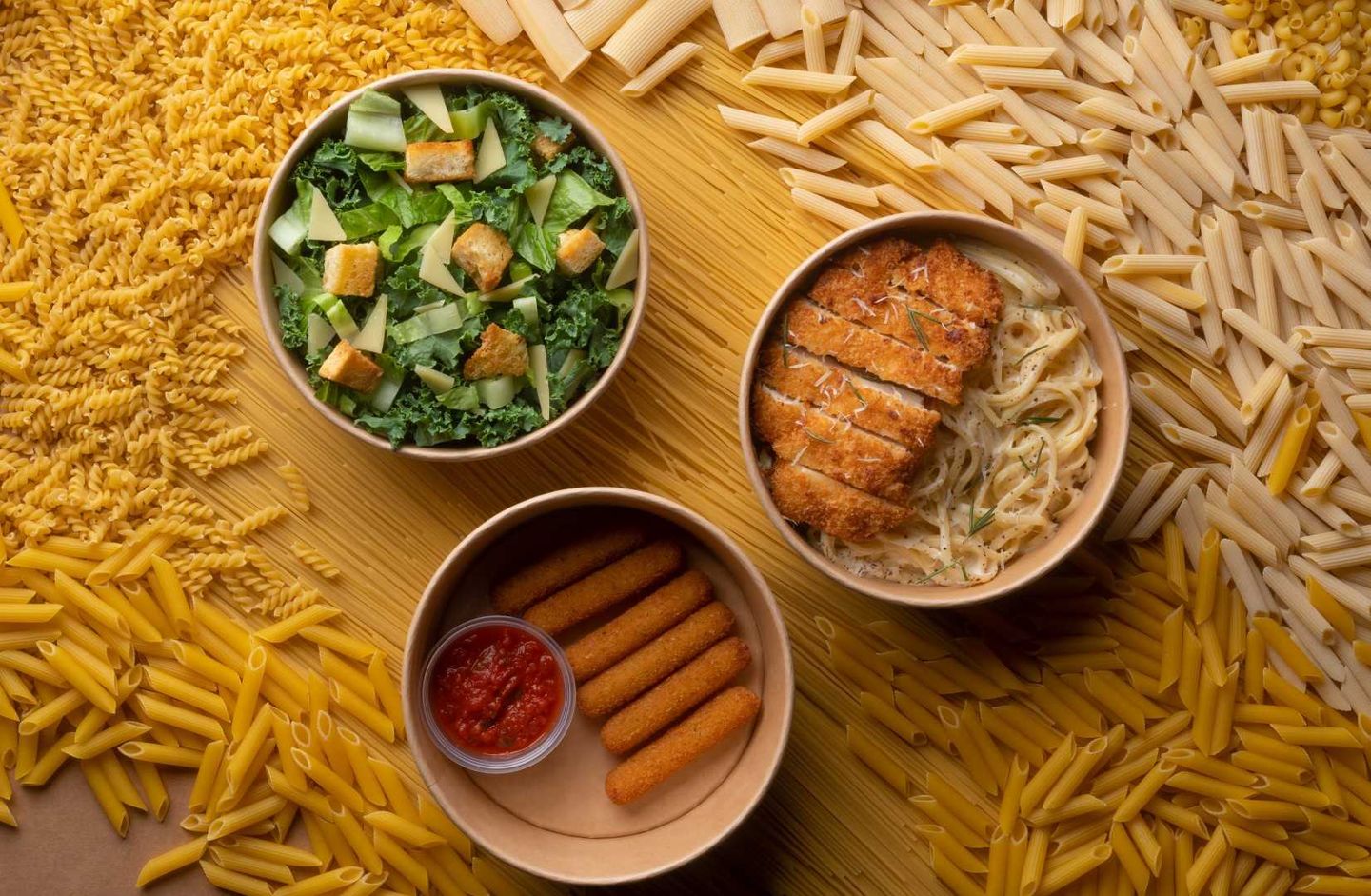 Salad, Starter & Main Combo