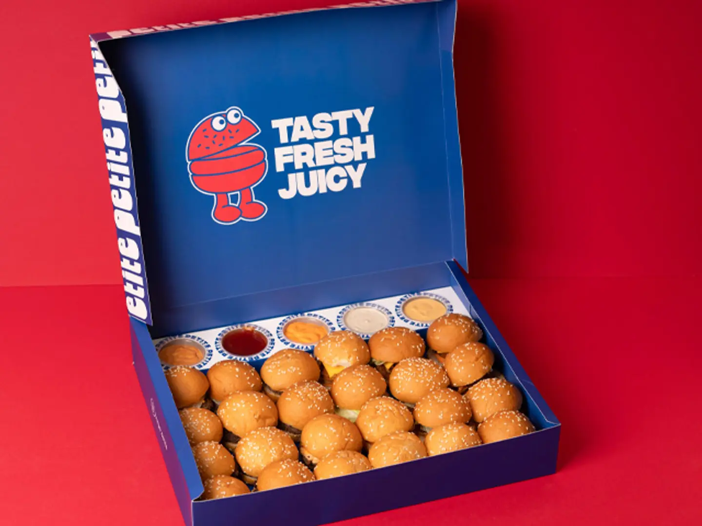 Box Petite Burger Twenty Four Pieces