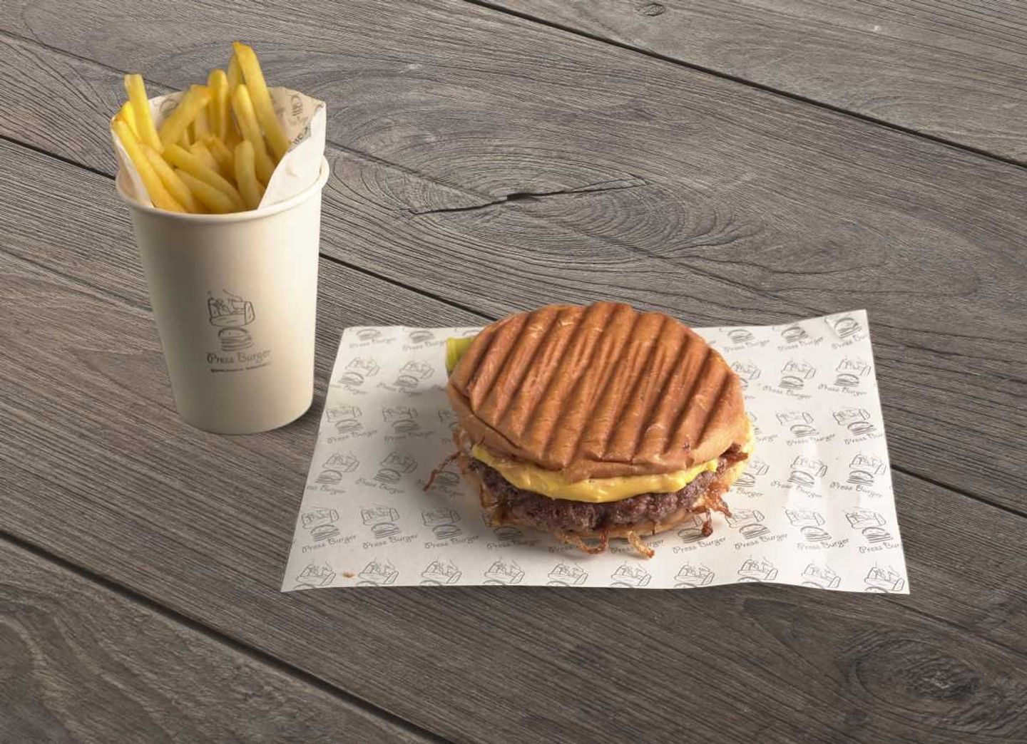 Flat Beef Burger