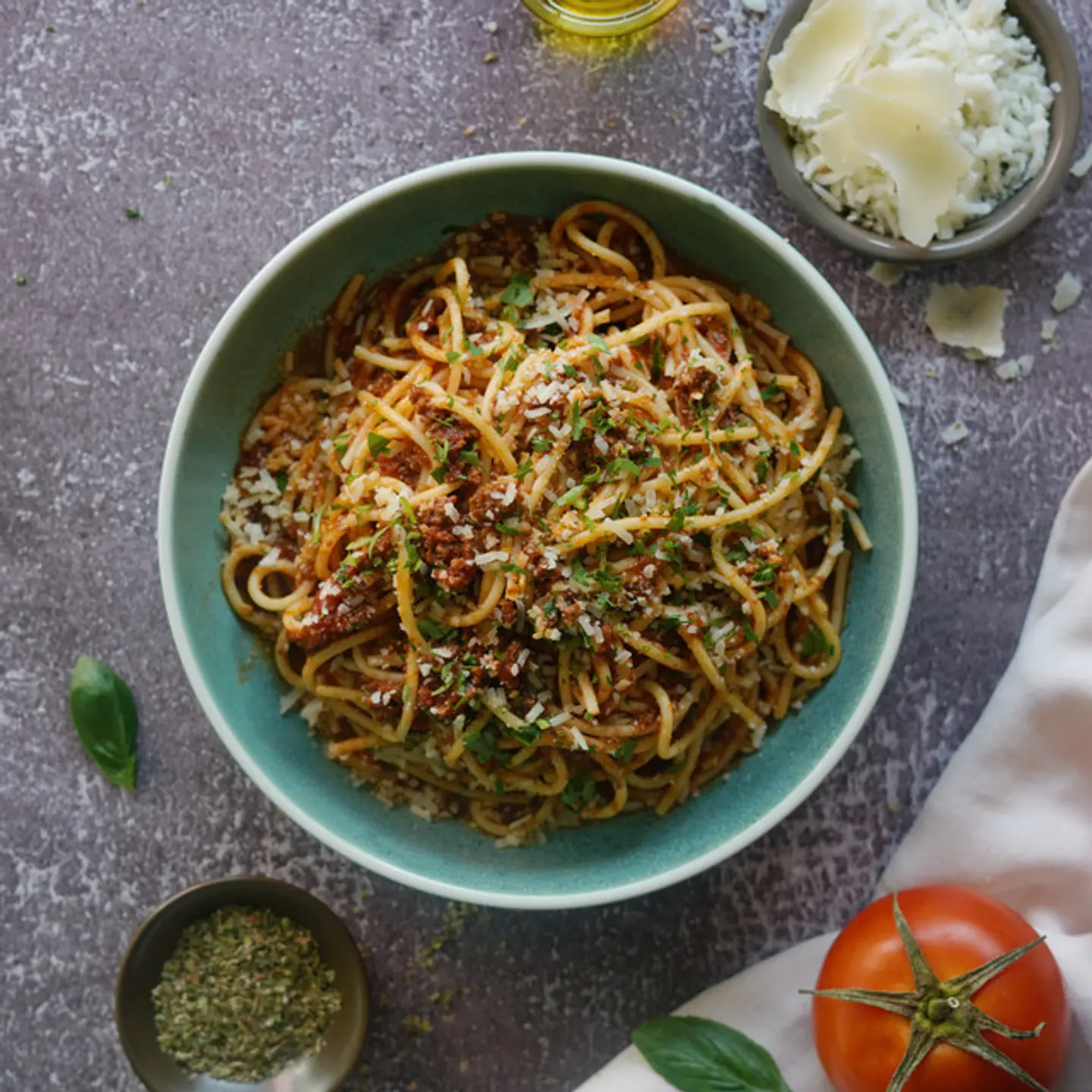 Rustic Spaghetti Bolognese