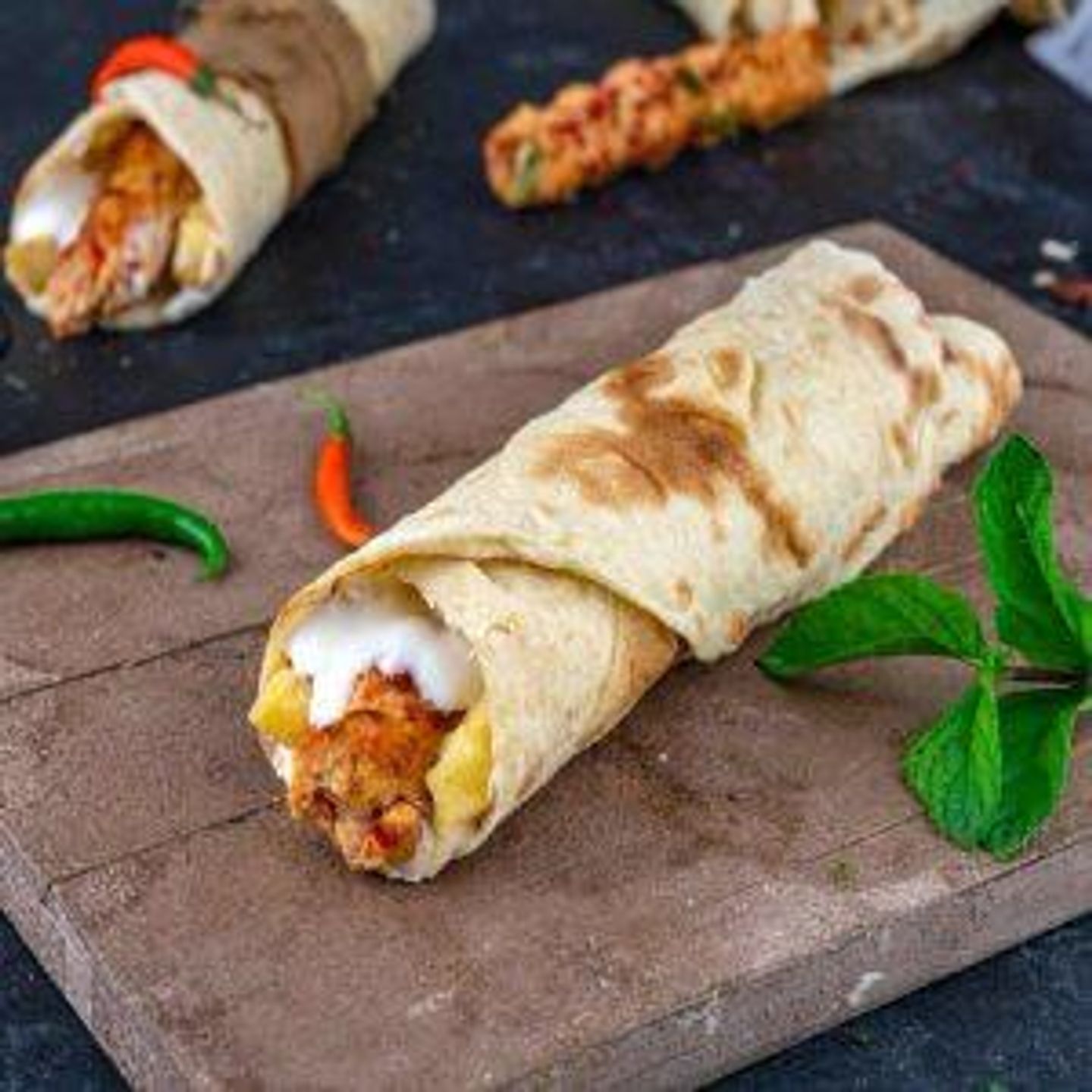 Chicken Kebab Sandwich