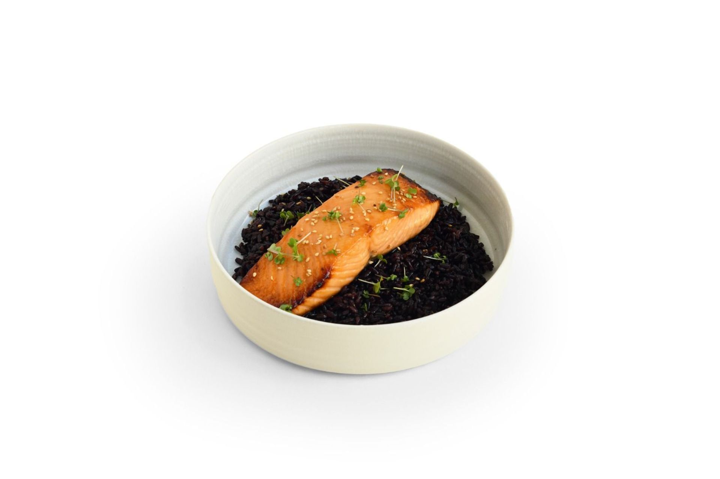 Salmon Black Rice