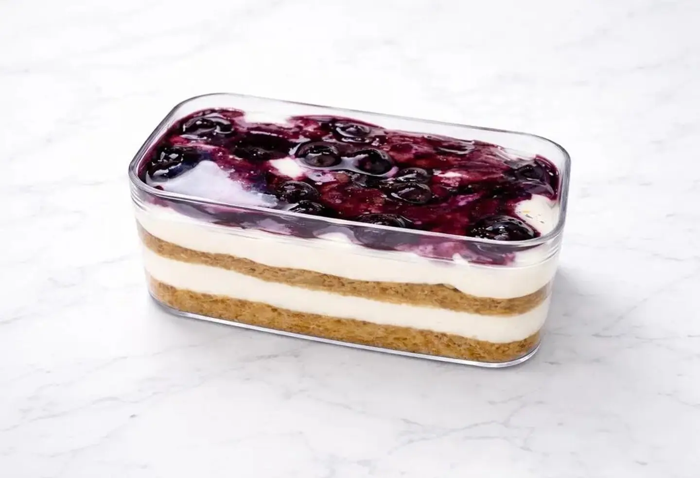 Kunafa Cheesecake Blueberry