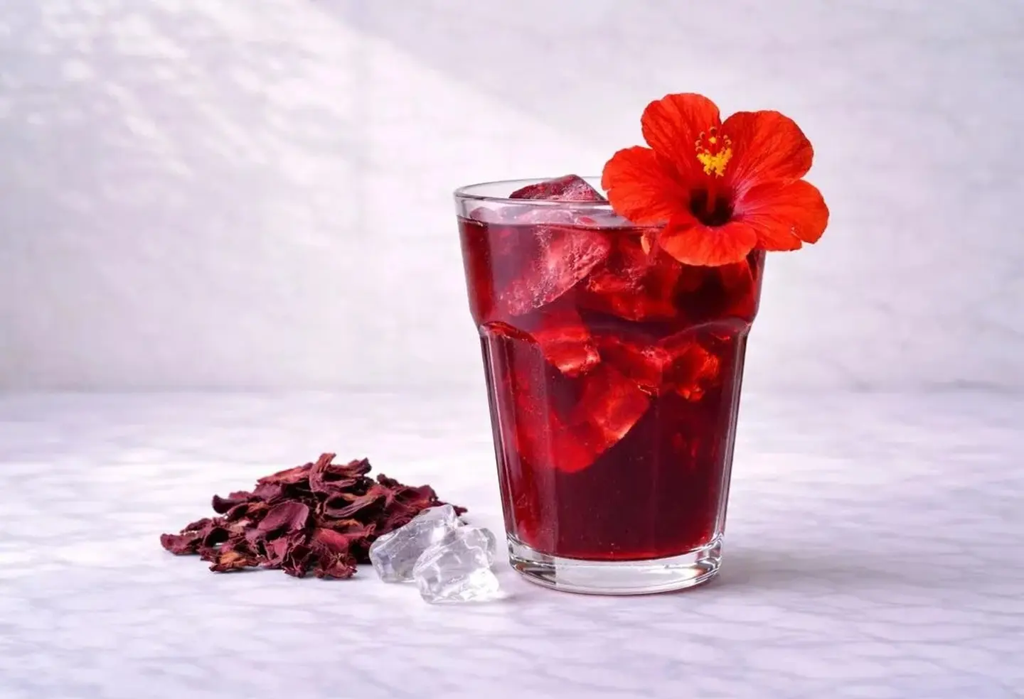 Hibiscus Iced Tea