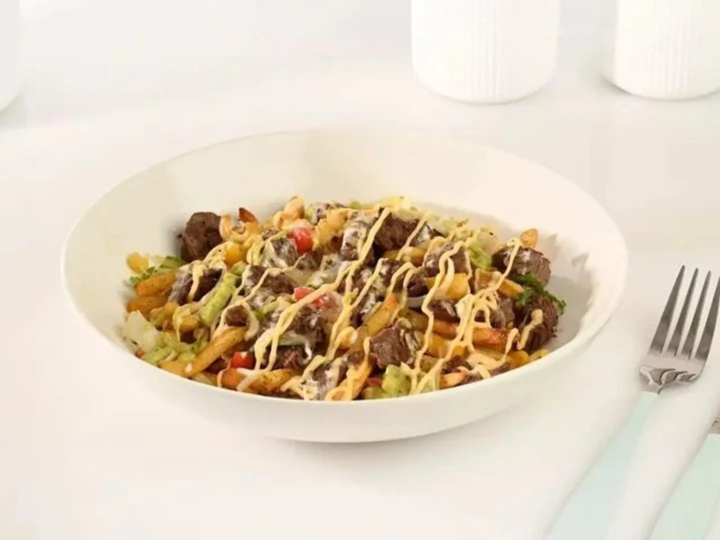Steak With Cheese And Potatoes