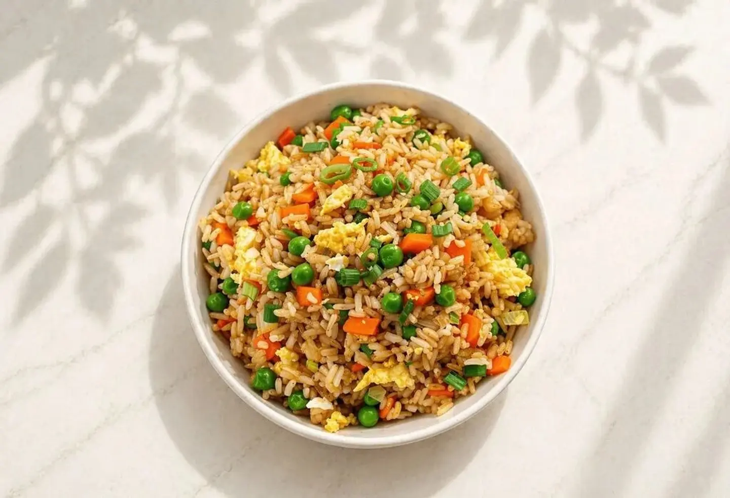 Chinese Rice With Eggs