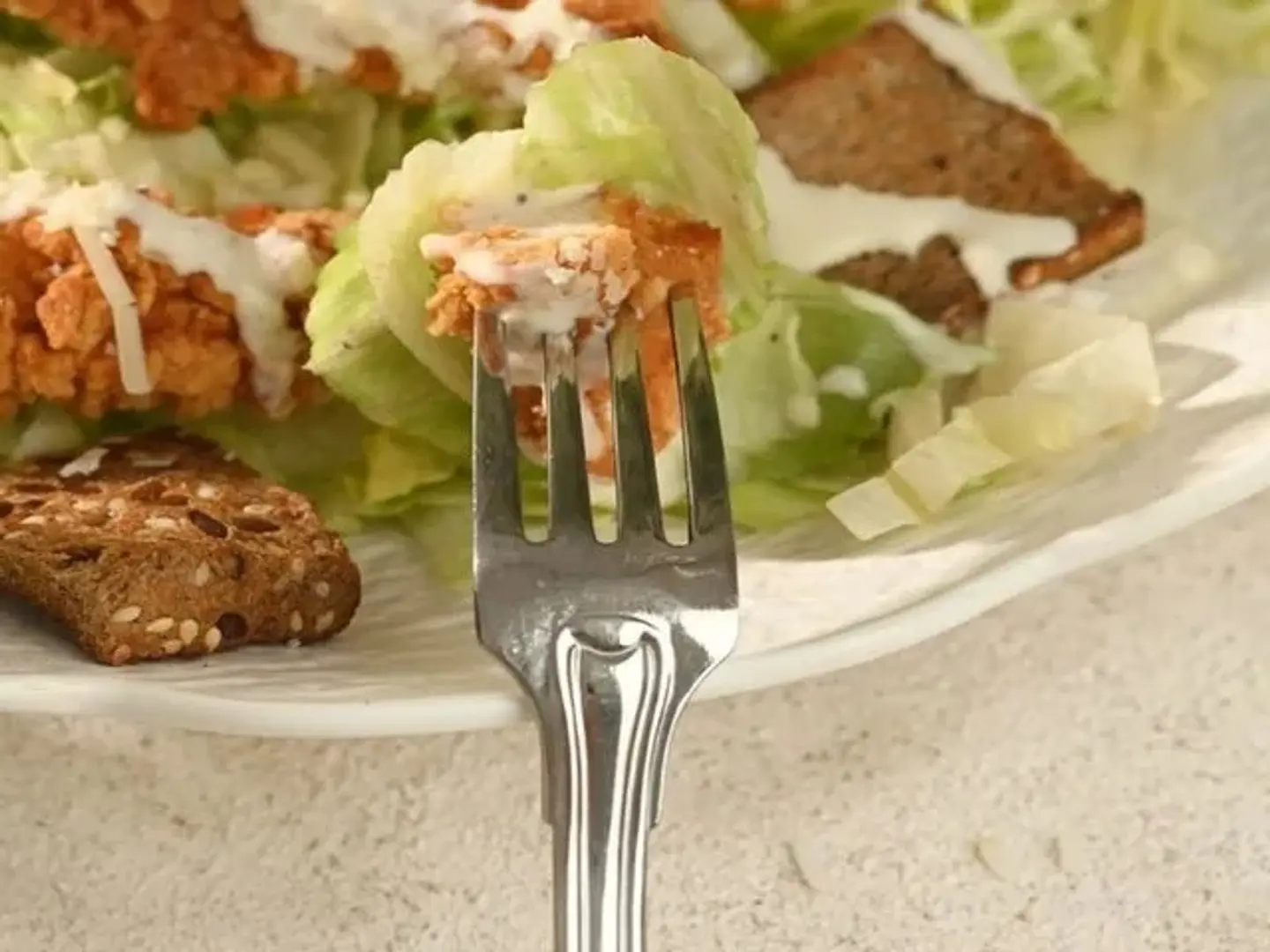Sears Shrimp Strips Salad