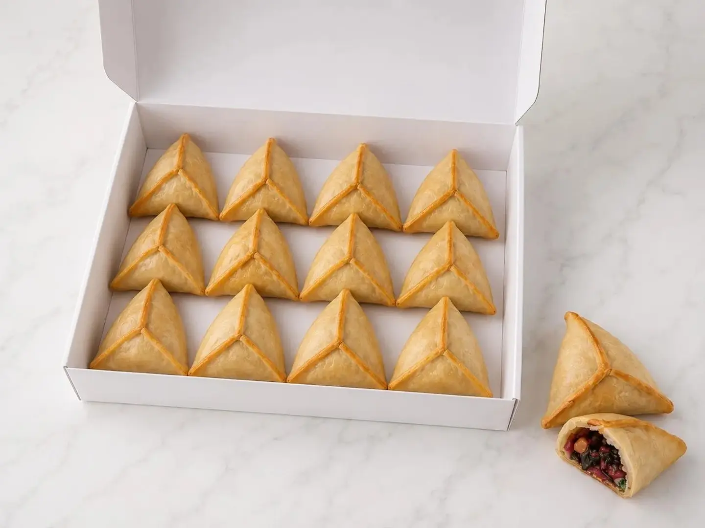 Spinach Samosa Box (20 Pieces)