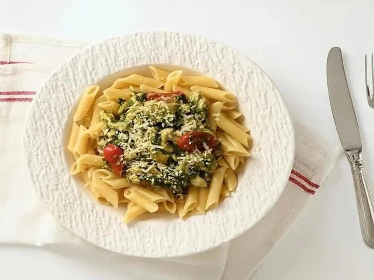 Chicken Pasta With Spinach And Sun Dried Tomatoes