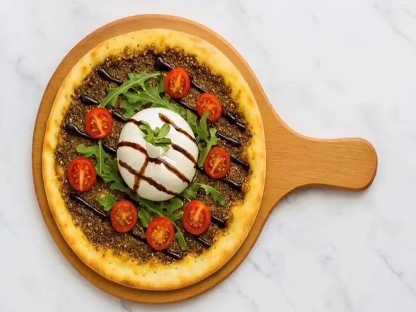 Burrata Manakeesh