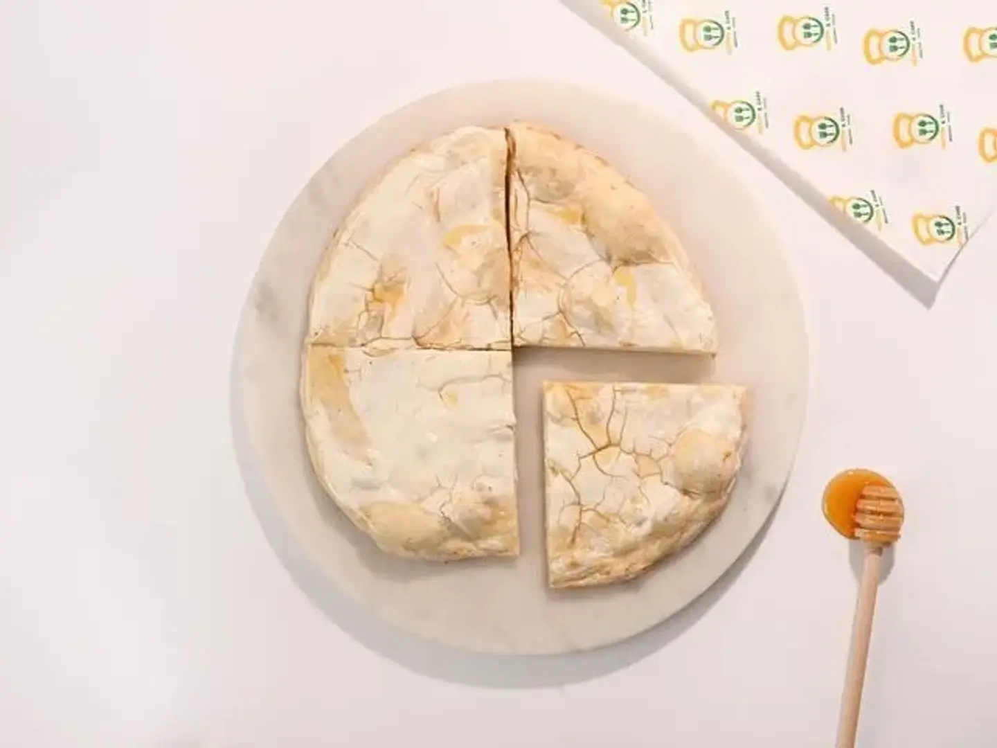 Labneh And Honey Manakish